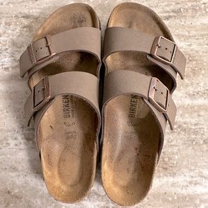 Birkenstock Arizona Birkibuc Mocha